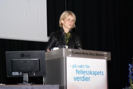 Siri Gedde-Dahl orienterte om Aftenpostens artikkelserie 