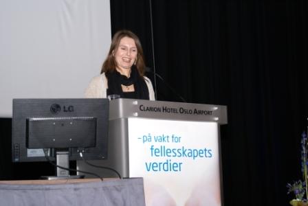 Sissel Trygstad reflekterte rundt forskning om varsling
