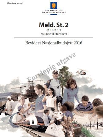 Meld. St. 2 (20152016) Revidert nasjonalbudsjett 2016