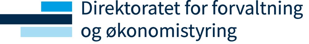 Bilde av logoen til Direktoratet for forvaltning og økonomiforvaltning (DFØ)