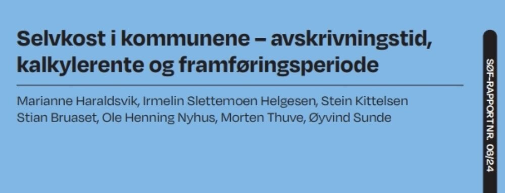 Utsnitt av rapportens forside