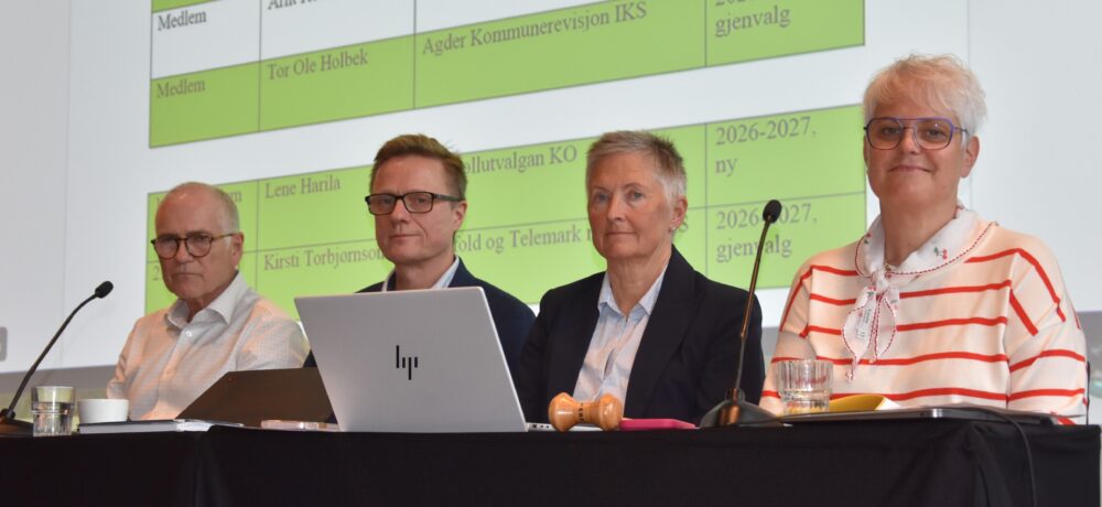 Dirigentbordet på årsmøte 2026
