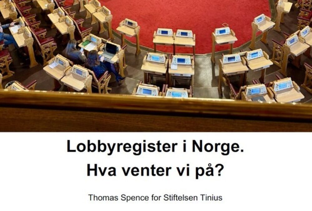 Utsnitt av rapportens forside