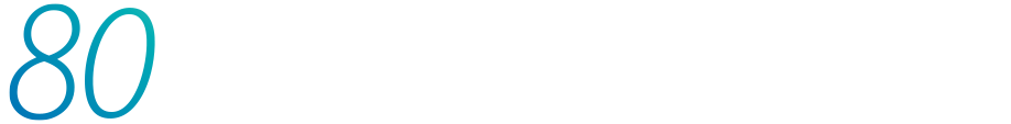 Slogan: '80 år – på vakt for fellesskapets verdier'